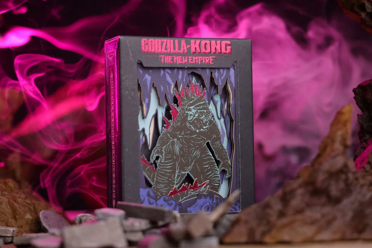 Baraja Edición Especial Godzilla/ Godzilla x Kong by Room One Naipe Inglés Premium