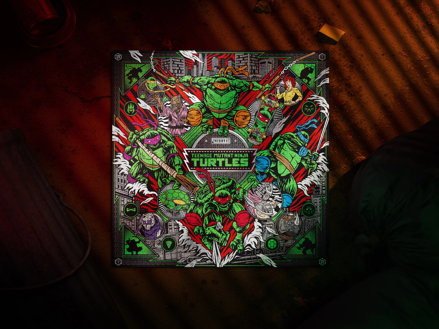Puzzle Rompecabezas Las Tortugas Ninja de Theory11