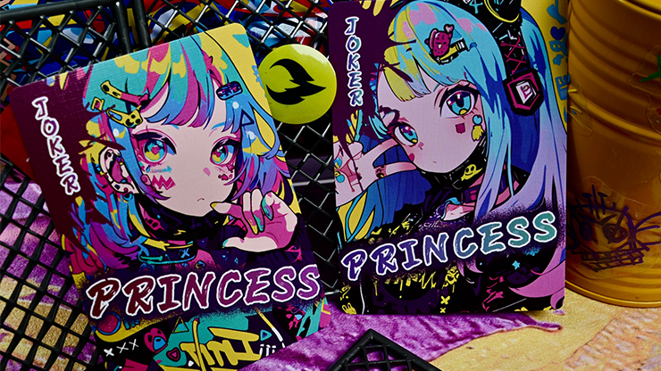 Baraja Shinjuku Spray Girls V2 Naipe Inglés Premium Rosa Inglés