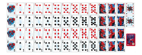 Baraja Spiderman 60 Amazing Years By Marvel Azul Inglés