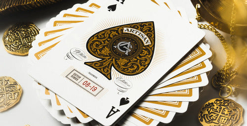 Cartas Theory11 Artisan White Blanco Naipe Inglés Premium Inglés