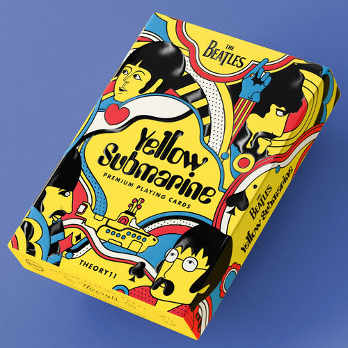 Baraja The Beatles Yellow Submarine Theory11 Naipe Inglés Amarillo Dune Inglés