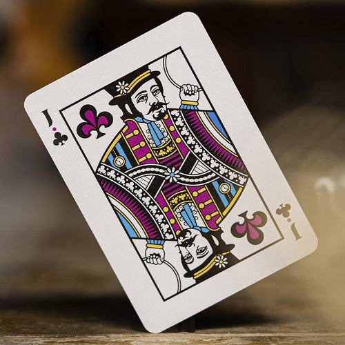 Baraja The Beatles Naranja By Theory11 Naipe Inglés Premium Inglés