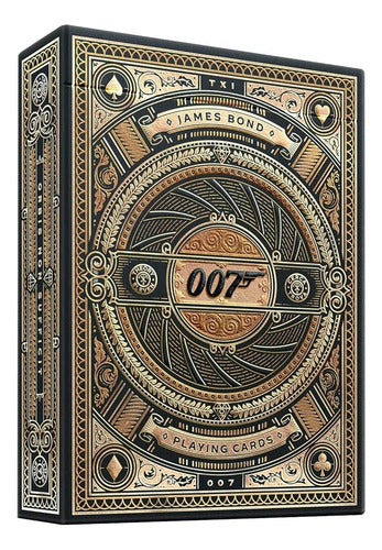 Baraja James Bond 007 Gold Edition Naipe Poker Inglés