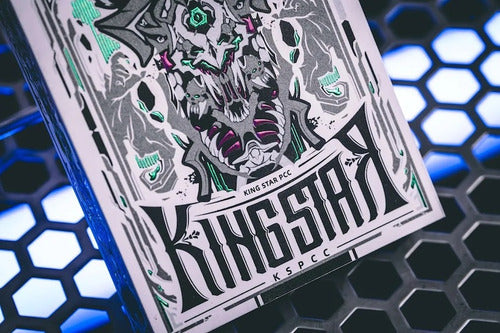 Baraja Knights On Debris Set Star Oath Uv Holo Naipe Inglés Metalico Inglés