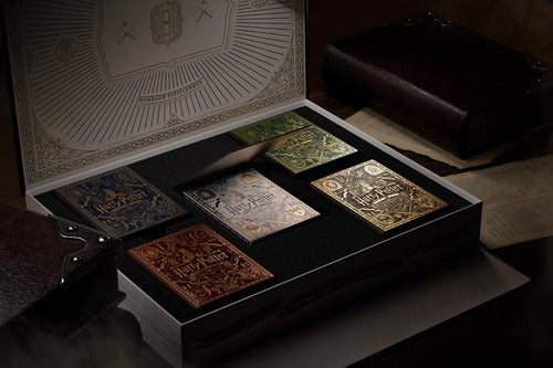 Box Set Harry Potter Collection Premium Edition - Theory11 Rojo Harry Potter Collection Set Inglés