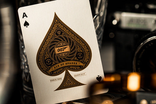 Baraja James Bond 007 Gold Edition Naipe Poker Inglés