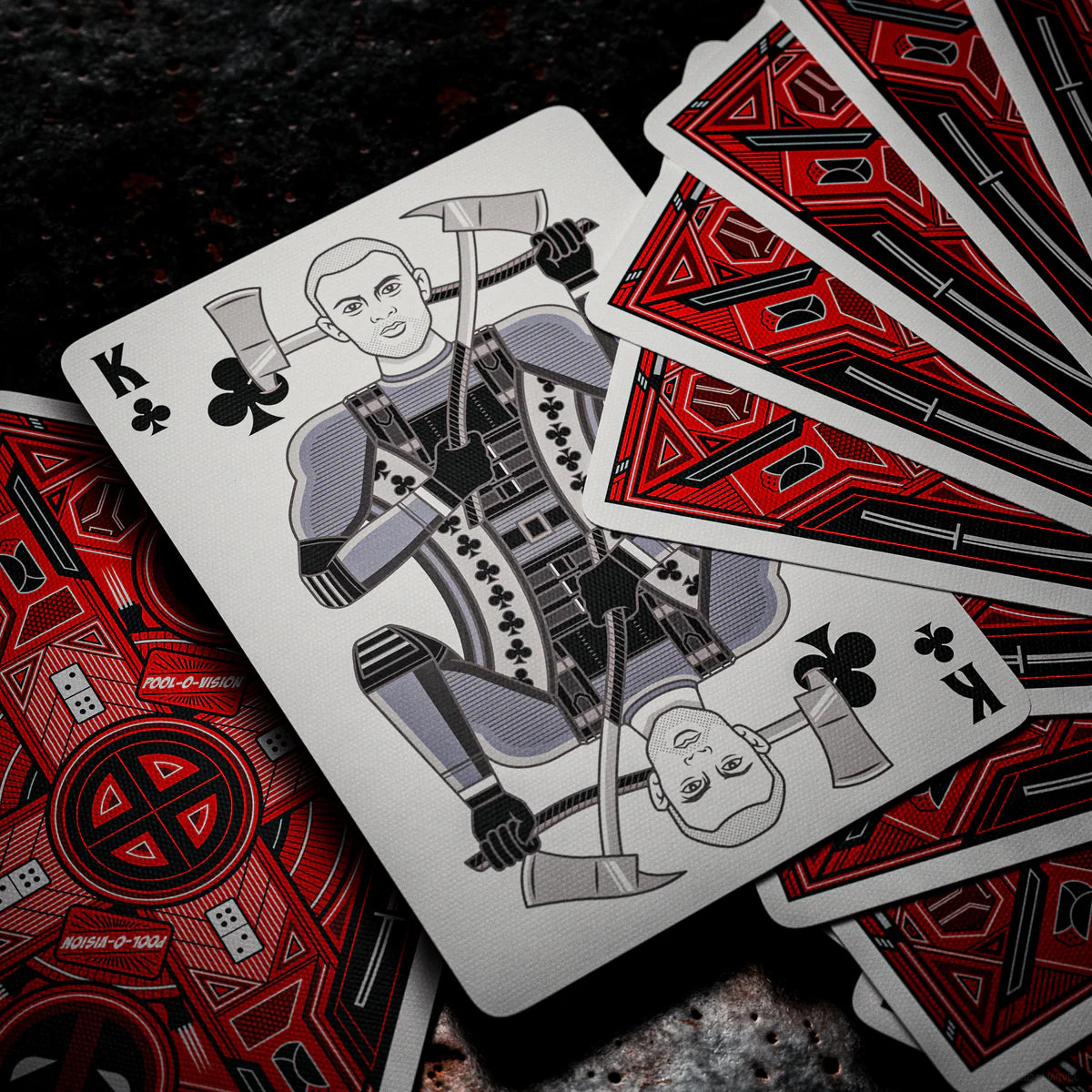 Baraja de cartas de Deadpool de Theory11