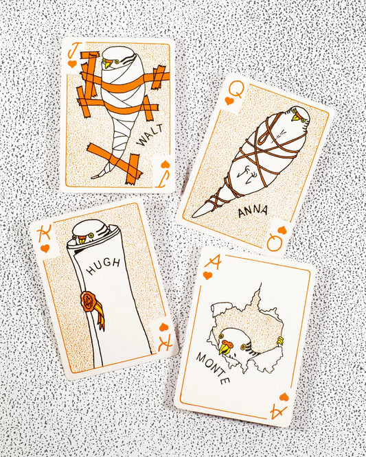 Baraja Budgie by Heath Cards Pcc Naipe Inglés Cardistry Poker