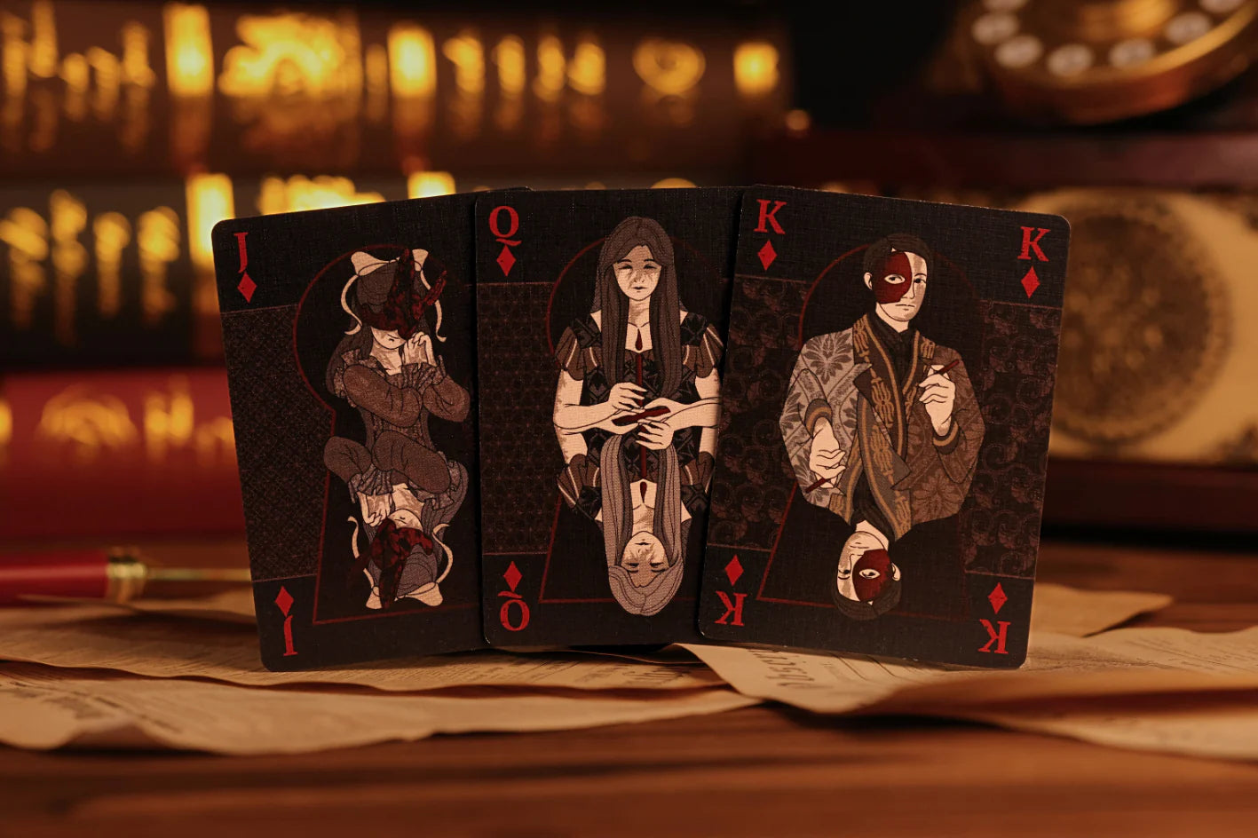 Baraja de cartas Hotel fur Elise - Edición estándar Mano Destra