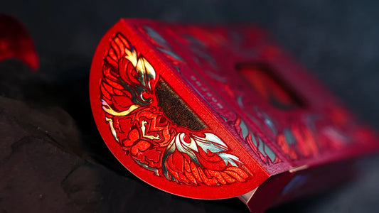 Baraja Morpho V2 (Carmín)