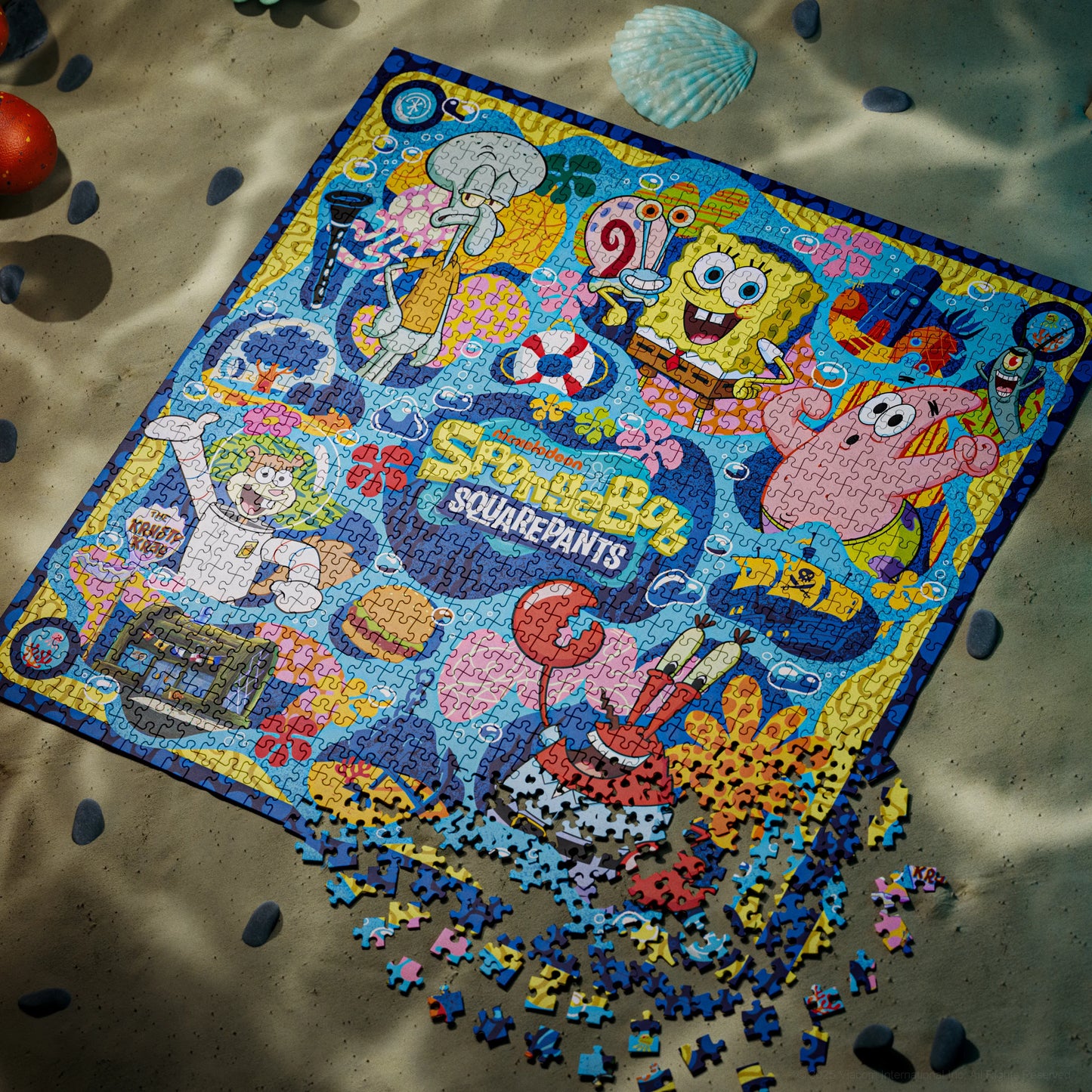 Puzzle Rompecabezas Bob Esponja de Theory11