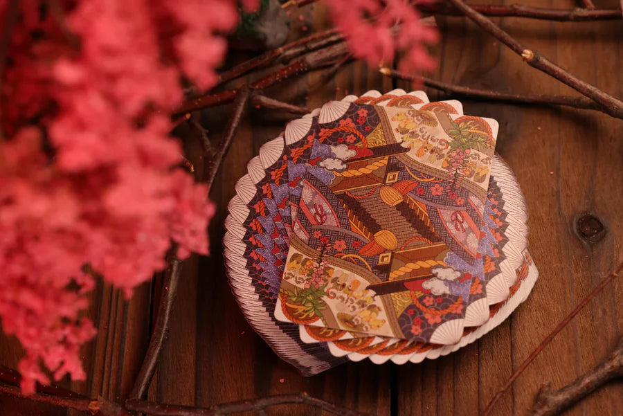 Baraja Tanuki Yukaku Oiran Dochu Edition Naipe Inglés