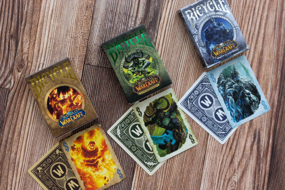 World of Warcraft (Wrath of the Lich) by Bicycle - Azul