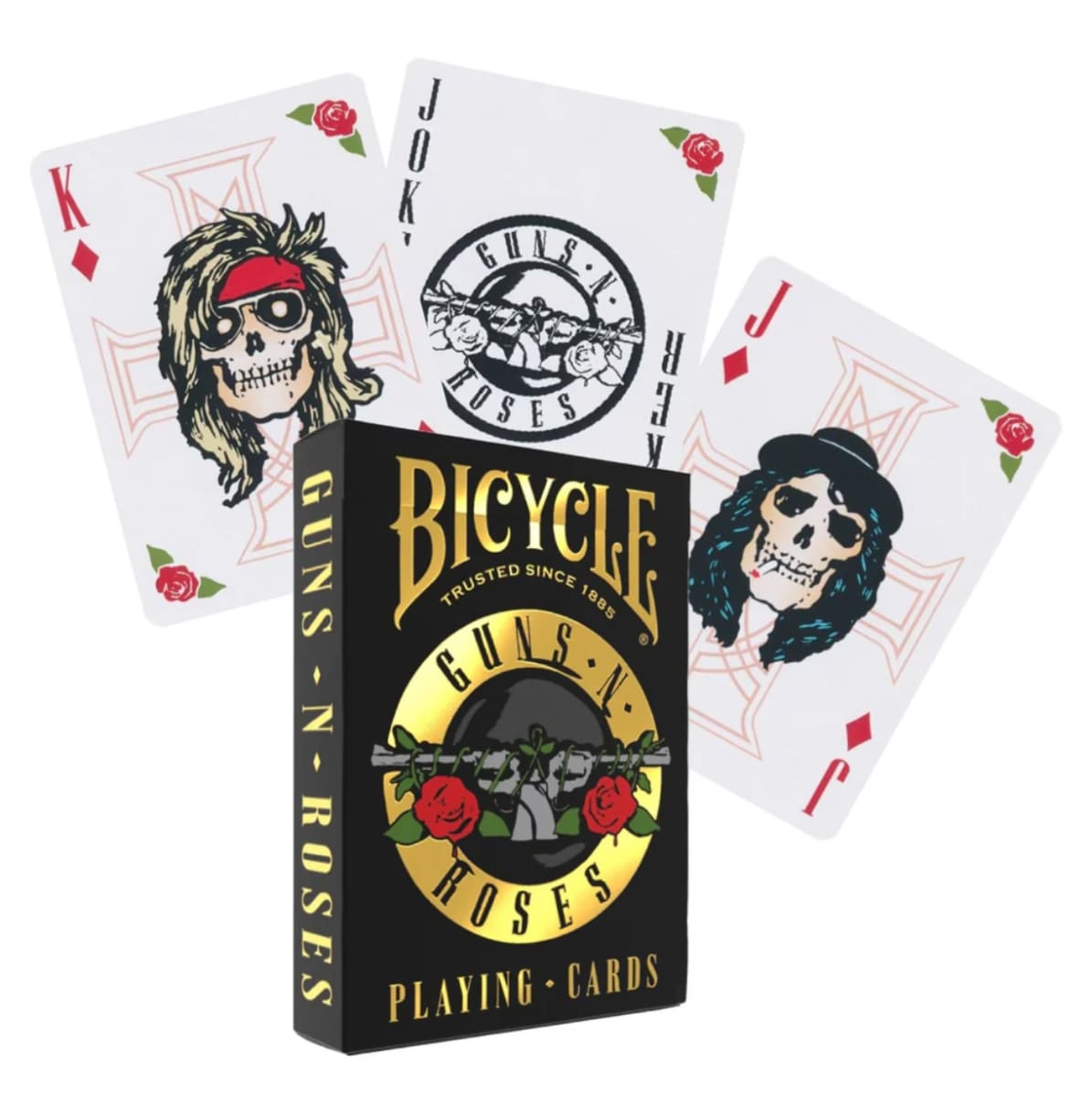 Baraja Guns N Roses- Bicycle Naipe Inglés Poker Premium