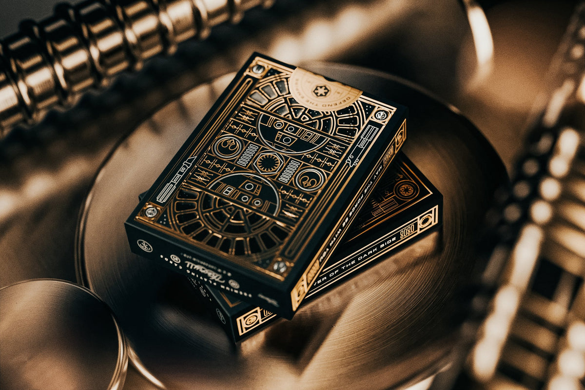 Baraja de cartas Star Wars Edición ORO