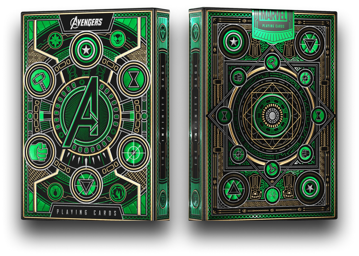 Baraja Avengers Verde / Green Theory11