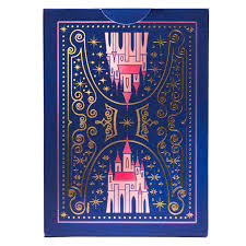 Baraja Princess Azul Navy Disney Princesas Bicycle Naipe Poker
