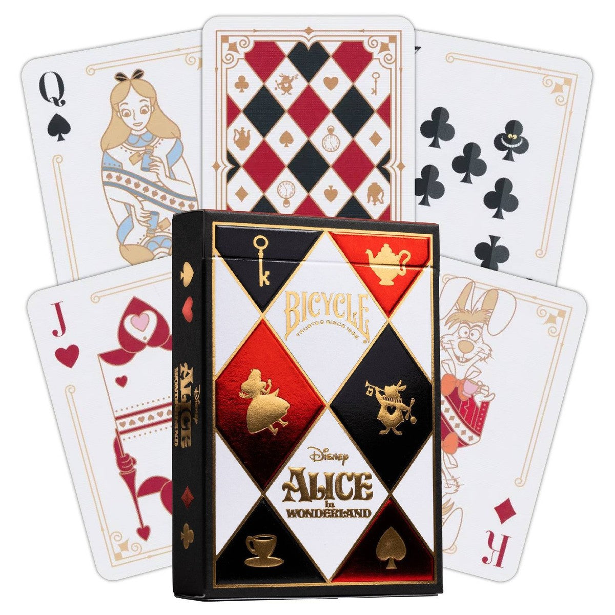 Baraja Alice in Wonderland Bicycle Disney Naipe Premium