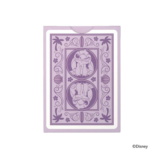 Baraja de cartas Stitch Purple by Bicycle Disney Premium