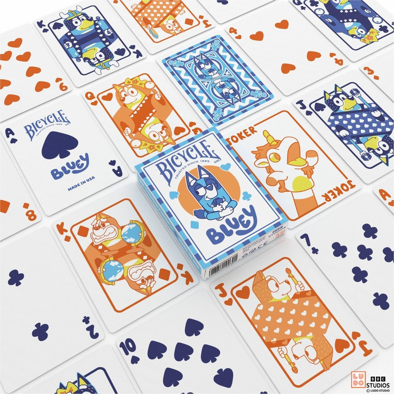 [A PEDIDO] Baraja Bicycle Bluey