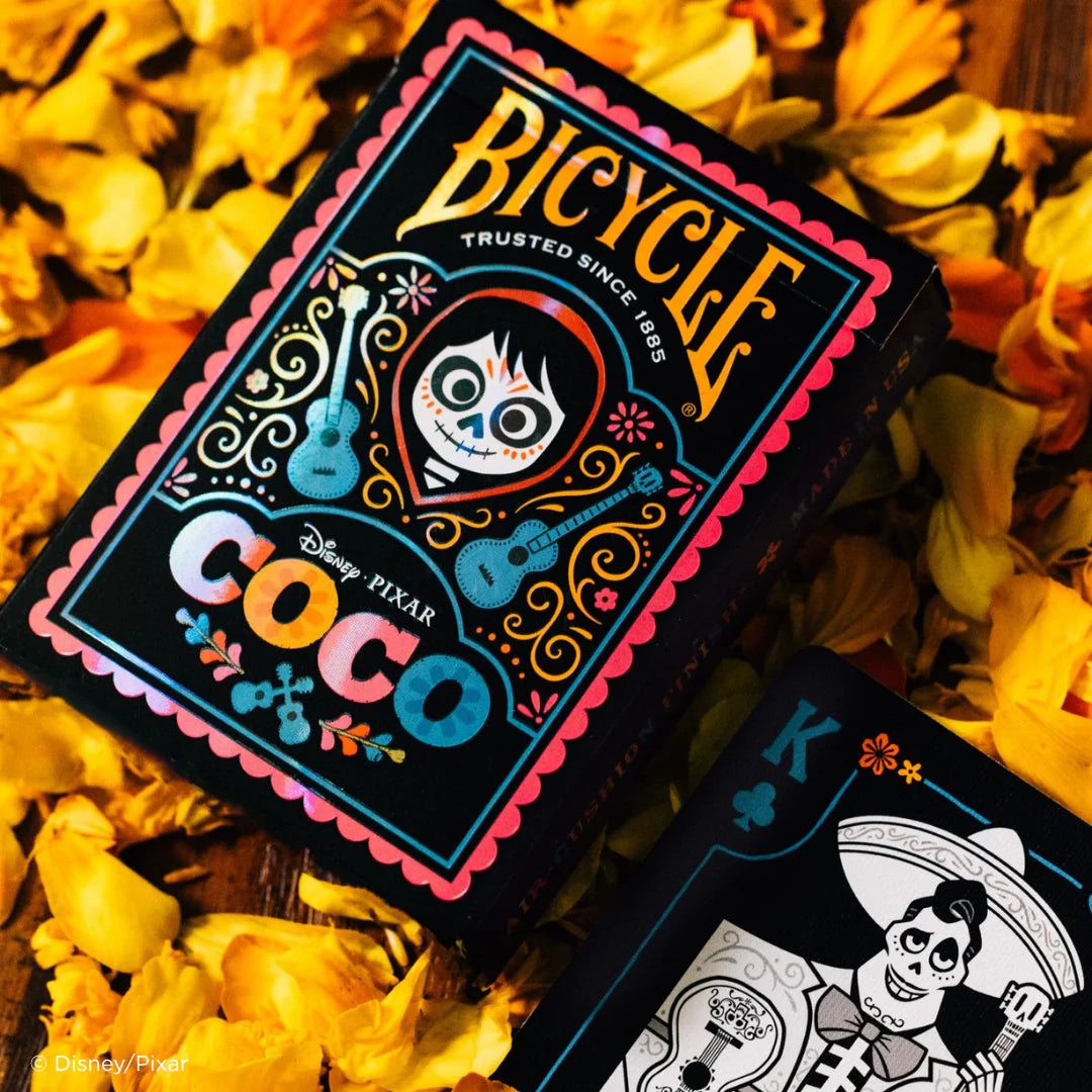Baraja Disney Coco Bicycle Naipe Inglés Póker Premium