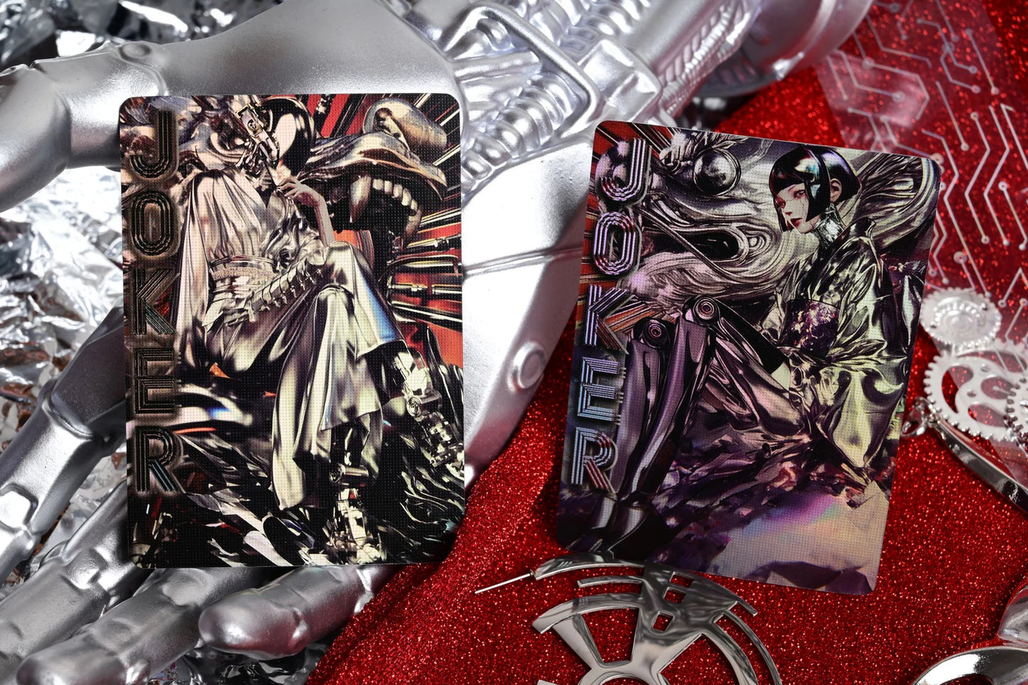 [A PEDIDO] Set de coleccionista Crystal Traid + Caja de Acrílico x3