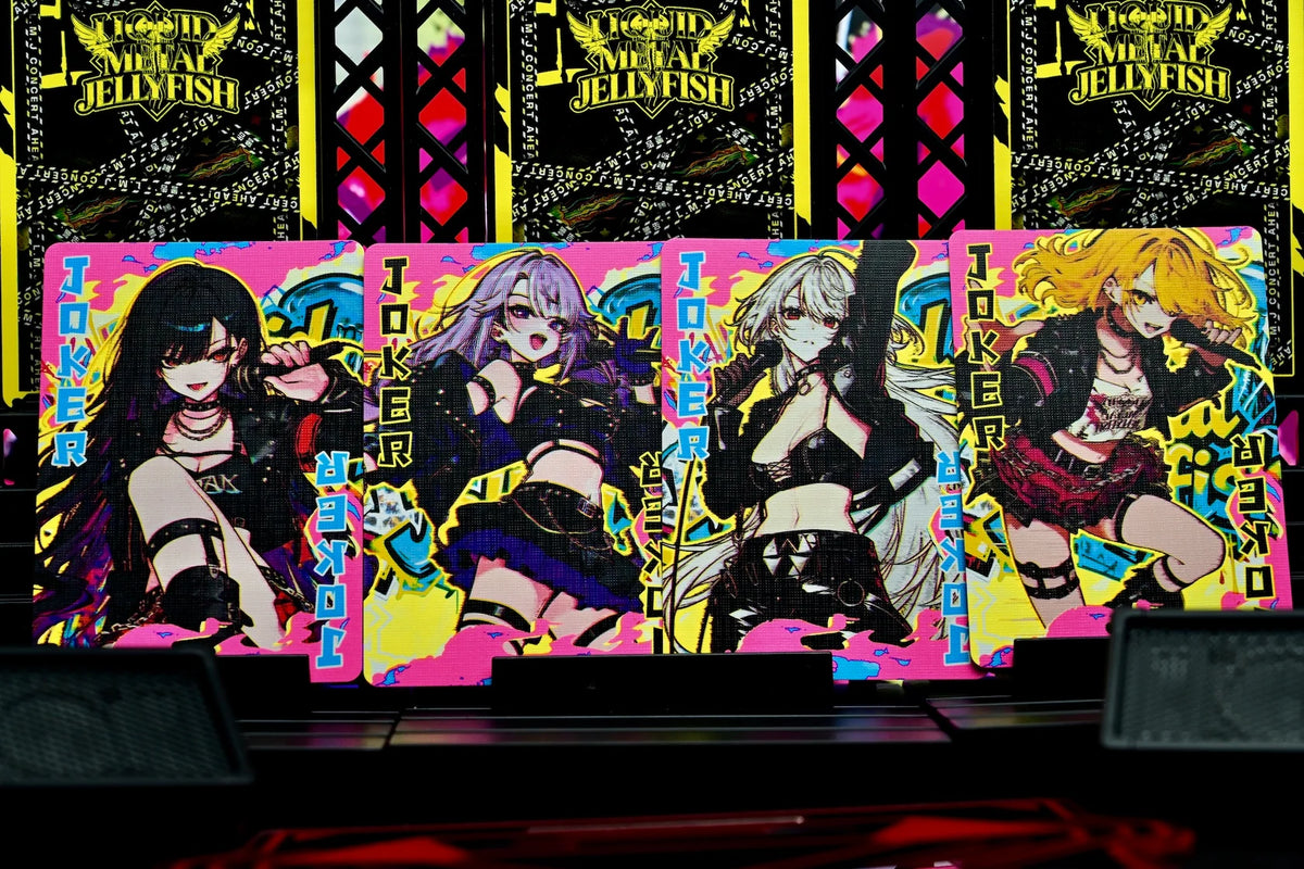 Baraja ¡Akiba Frenzy! Band Girls UV - Baterista (Amarillo)