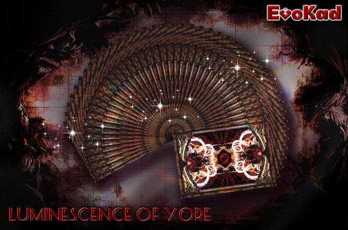 Cartas Cthulhu Luminescence Of Yore Naipe Inglés Evokad Gema Roja