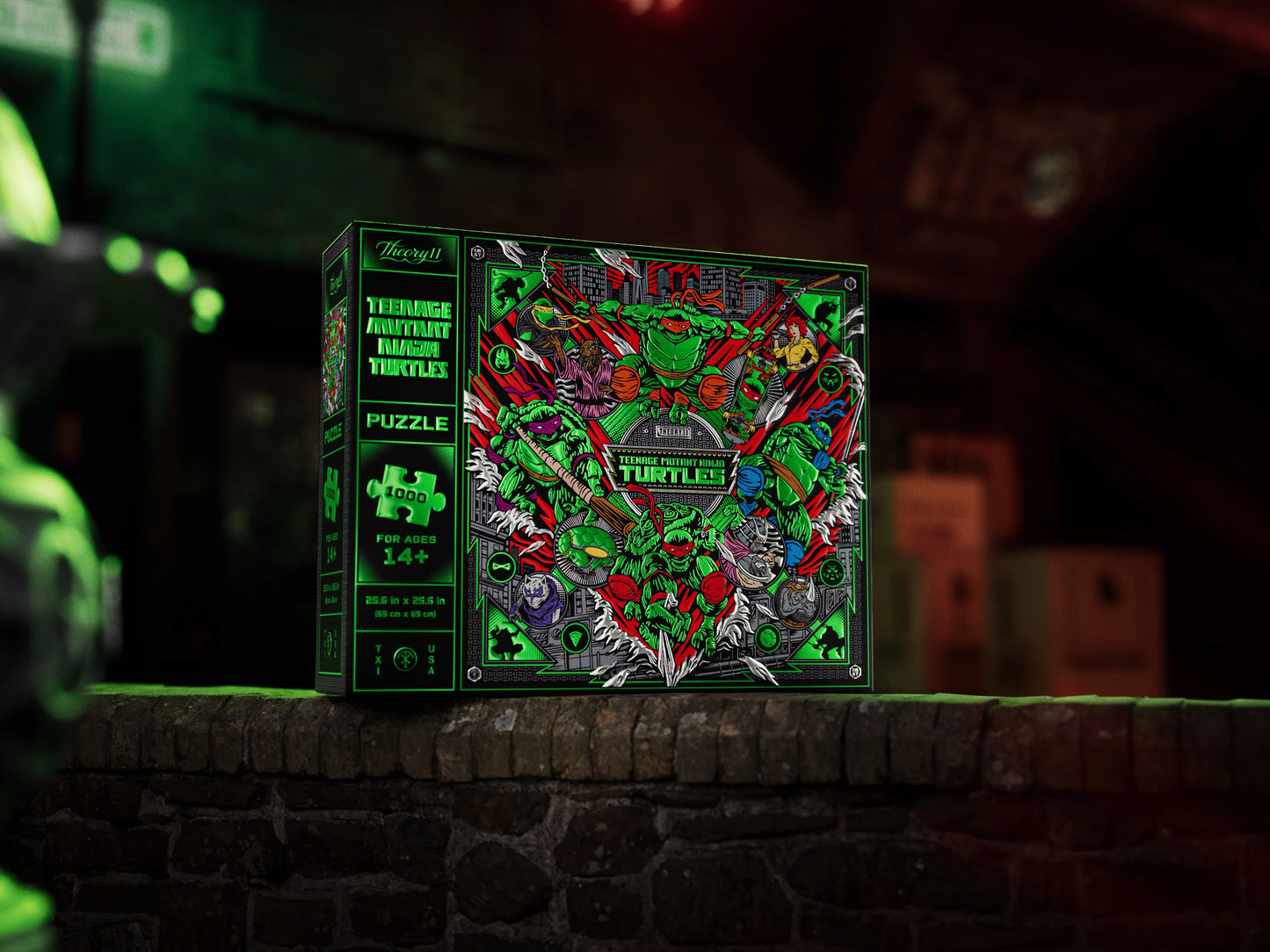 Puzzle Rompecabezas Las Tortugas Ninja de Theory11