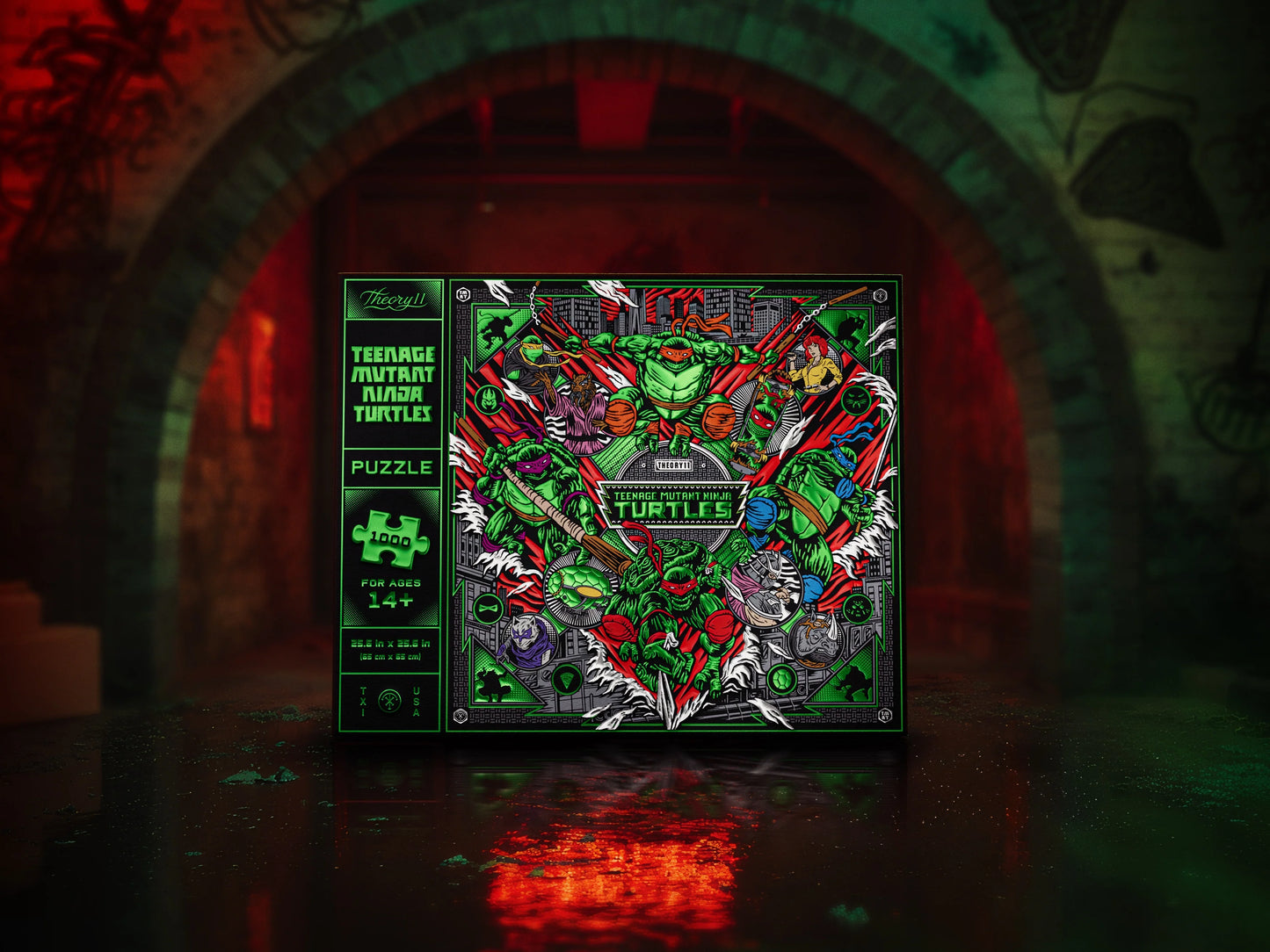 Puzzle Rompecabezas Las Tortugas Ninja de Theory11