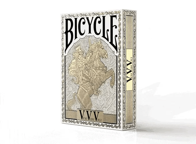 [A PEDIDO] Baraja Bicycle VeniVidiVici Metallic