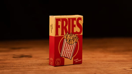 RESERVA Baraja FRIES Aroma Papas Fritas Naipe Inglés Premium by MPC