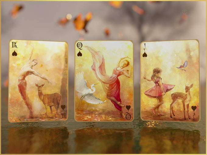 [A PEDIDO] Entwined Vol.2 Fall Gold Edition - Premium Playing Cards