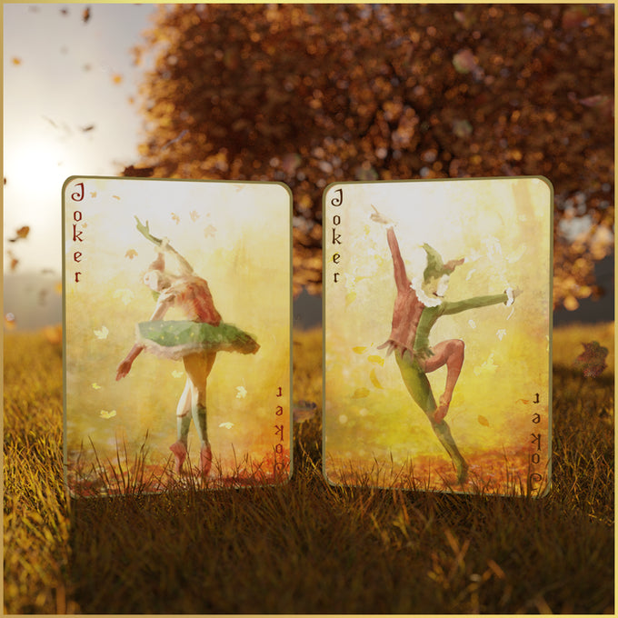 [A PEDIDO] Entwined Vol.2 Fall Rose Edition - Premium Playing Cards