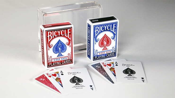 [A PEDIDO] Baraja Bicycle Mini Rider Back Foiled Edición Limitada en Carat Case