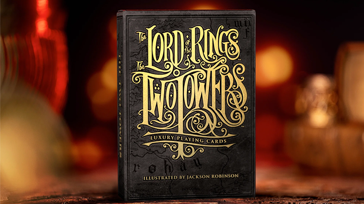 Baraja El Señor de los Anillos: Dos Torres Guilded Edition By KIngs Wild Project Naipe Inglés