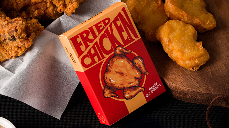 Baraja Fried Chicken Aroma Pollo Frito Naipe Inglés Premium by MPC