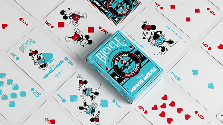 Baraja Minnie Mouse The Original 1928 by Bicycle Disney Naipe Inglés