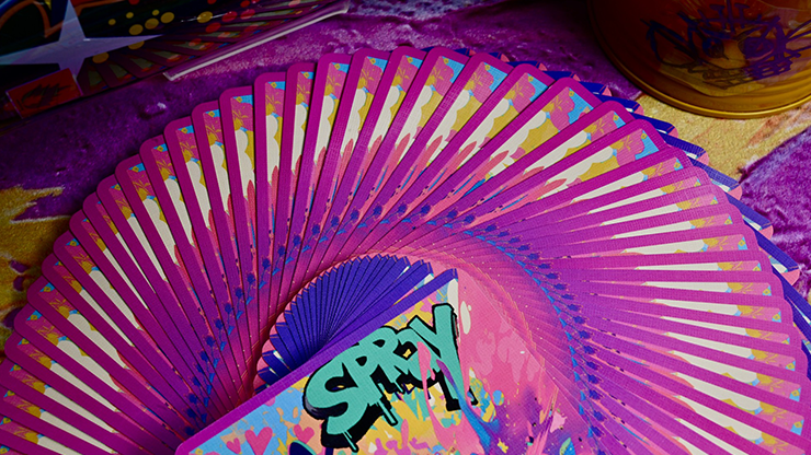 Baraja Shinjuku Spray Girls V2 Naipe Inglés Premium Rosa Inglés