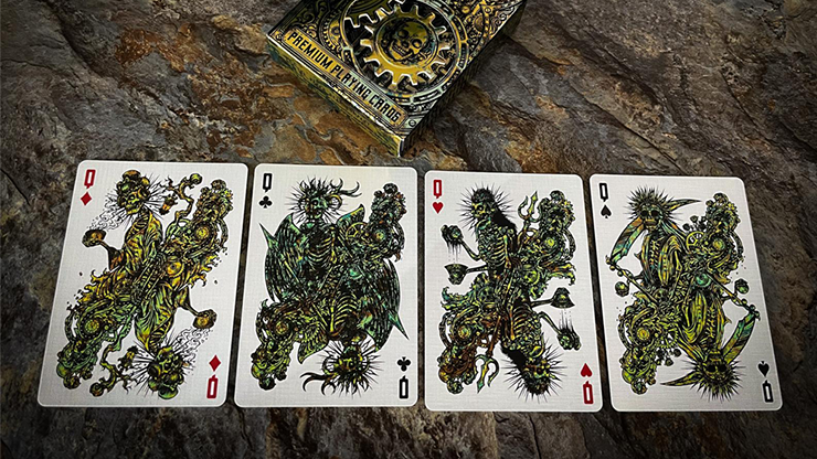 [A PEDIDO] Mortalis Machina Cobalt Standard - Edición Cobalto Premium Playing Cards