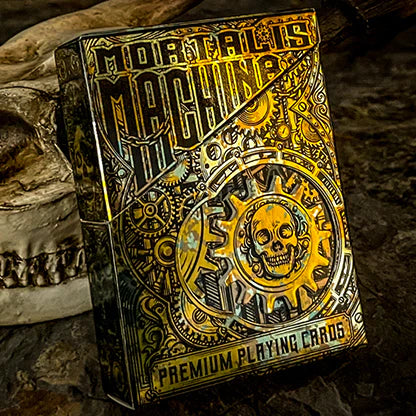 [A PEDIDO] Mortalis Machina Cobalt Standard - Edición Cobalto Premium Playing Cards