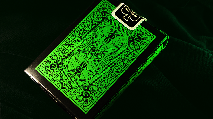 [A PEDIDO] Baraja Bicycle Reverse Verde Green Al Revés- Naipe Inglés Póker Inglés
