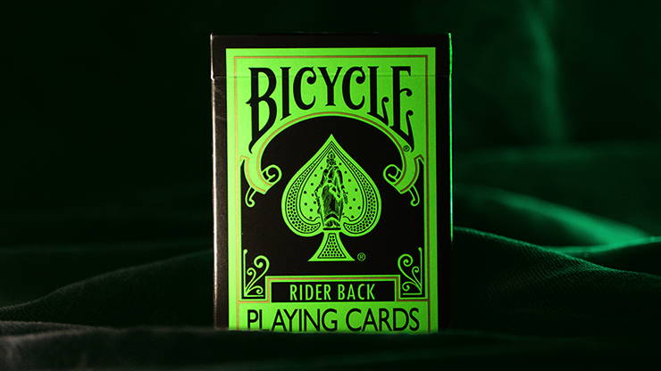 [A PEDIDO] Baraja Bicycle Reverse Verde Green Al Revés- Naipe Inglés Póker Inglés