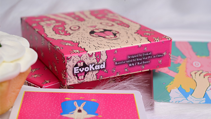 Baraja Mad Bunny Deck by Evokad Naipe Inglés Póker Premium