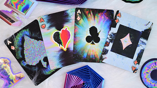 Baraja Radio Cat V2 Gato Impresión Lenticular by Evokad Naipe Inglés Póker Premium