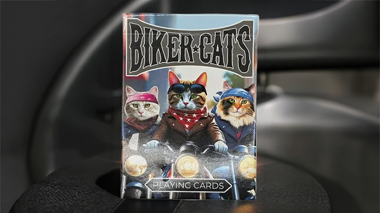 [A PEDIDO] Biker Cats Playing Cards