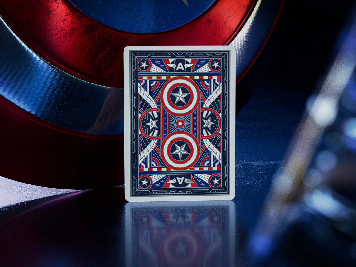 Baraja de cartas Capitán América by Theory11