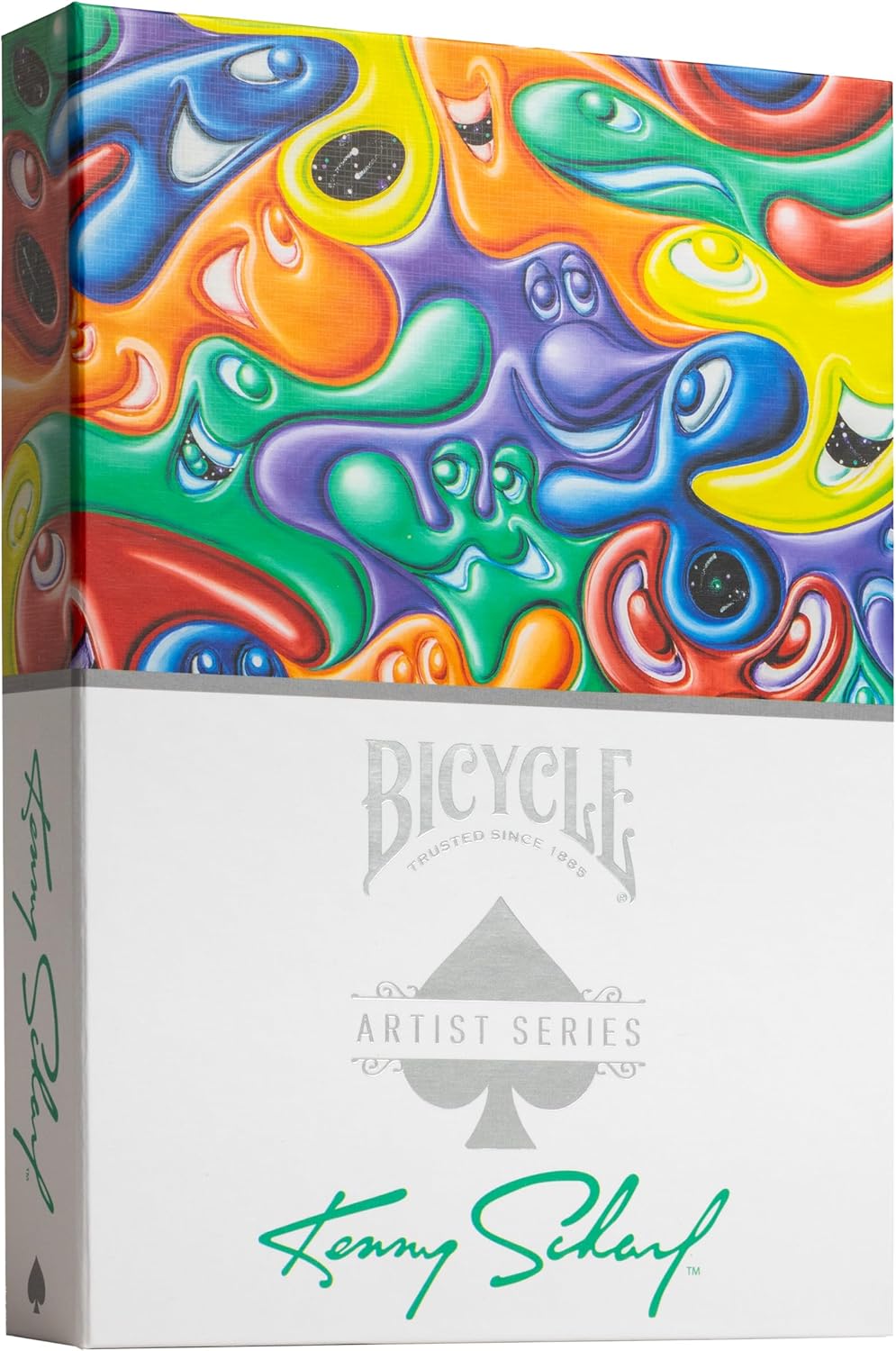 RESERVA Bicycle Artist Series: Kenny Scharf Purple/Orange Box Set