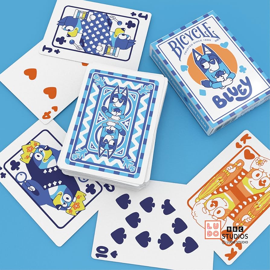 [A PEDIDO] Baraja Bicycle Bluey